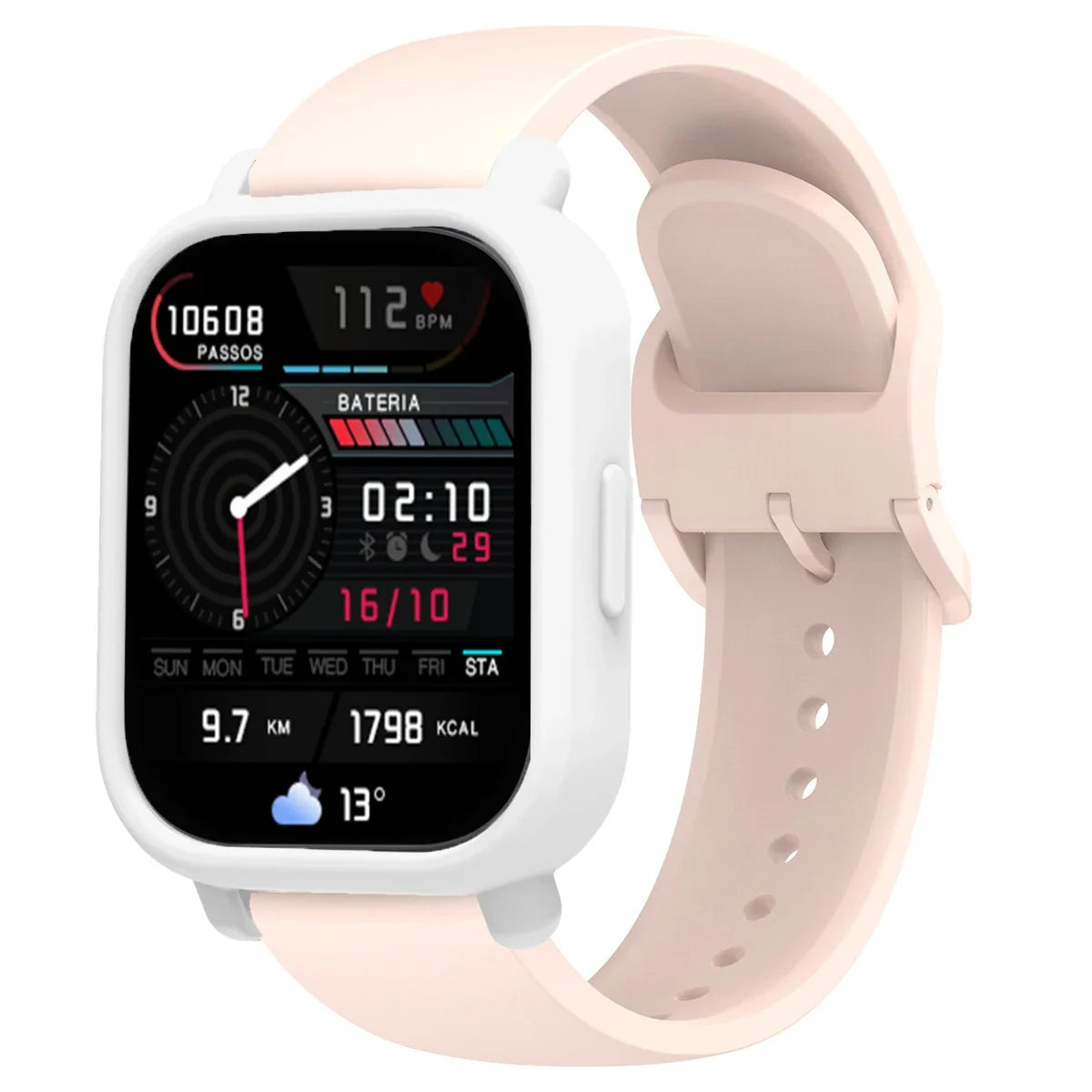 Silicone Strap & Case for Redmi Watch 5 Lite & Active – 37 Colors