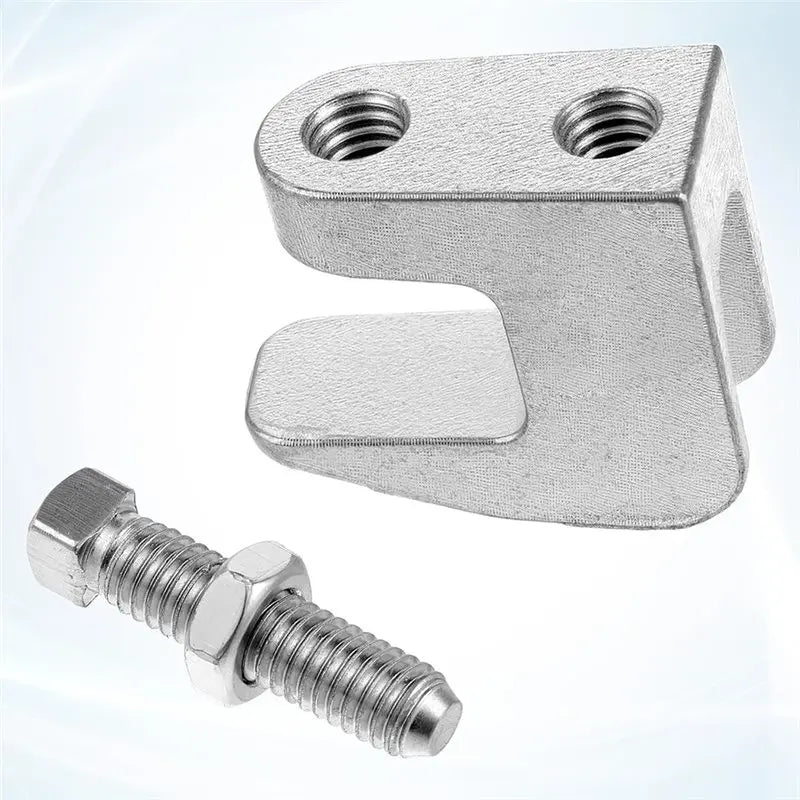 Iron Beam Clamp UNC 3/8 | 4 Jaw Vertical Pipe Support Pipe Support Clamp Qme