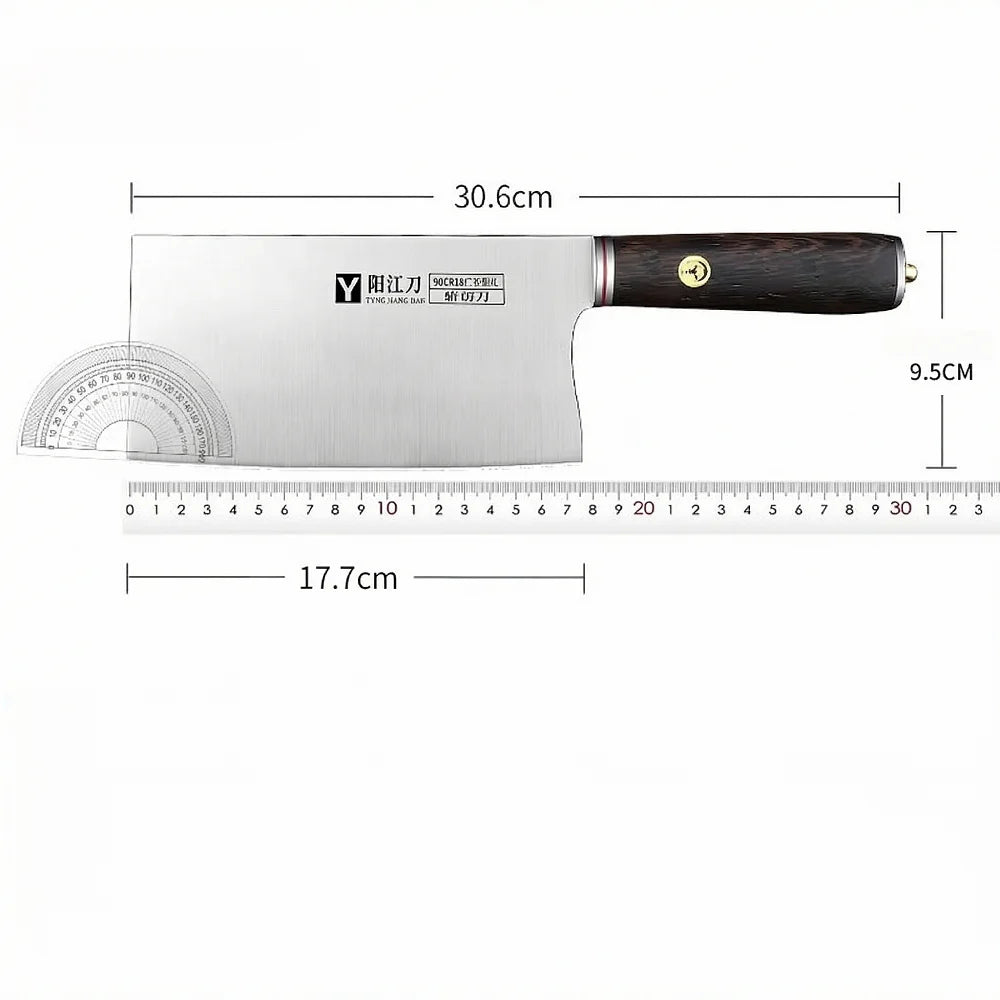 Yangjiang Ultra-Sharp Stainless Steel Chef & Slicing Knife Kitchen Chef Knife Qst