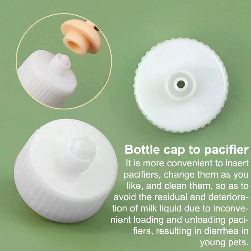 Mini Silicone Nursing Bottle for Newborn Kittens & Small Pets Pet Nursing Bottle Qme