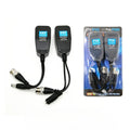 5-Pair HD Twisted Pair Video & Power Transmitter – Coaxial Kit Video Power Transmitter Qme Black