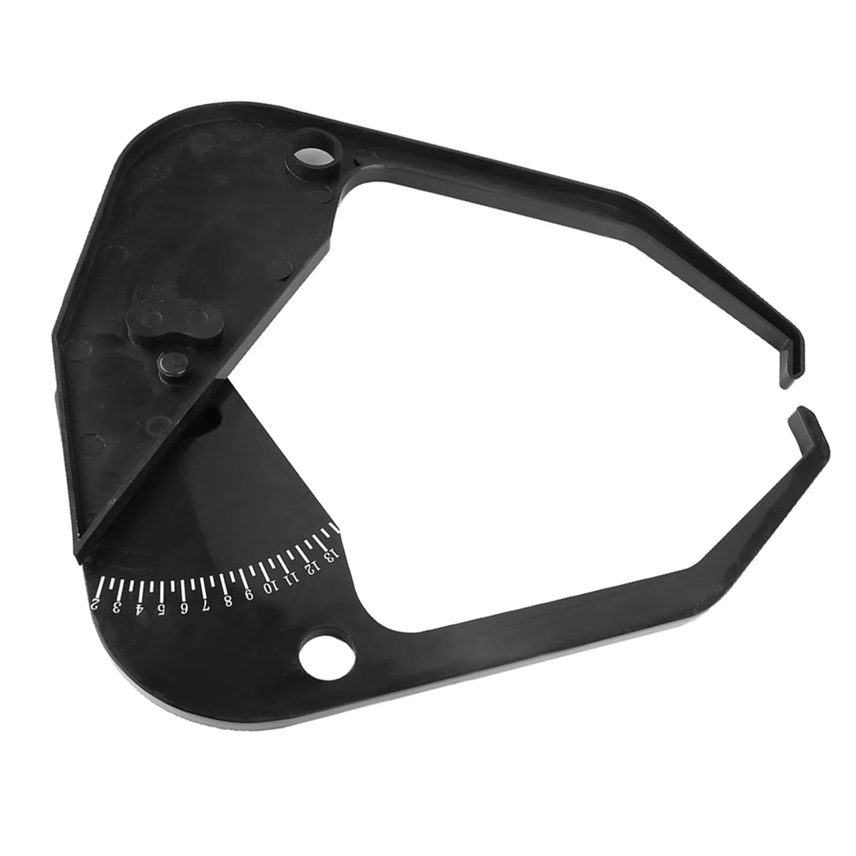 Car Wheel Caliper Tire Measuring Tool – Rim Width Scale Wheel Measuring Caliper Qme