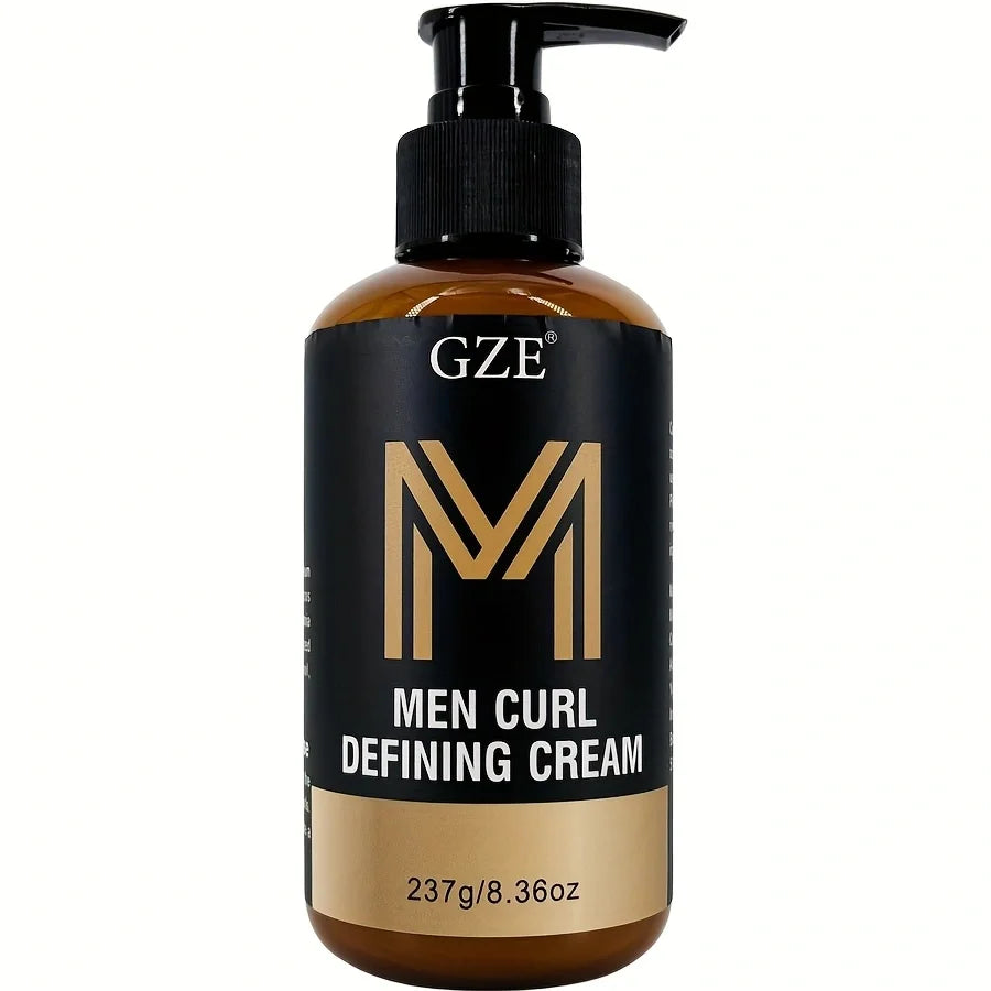 GZE Men Curl Defining Cream – Define & Hydrate Curls & Waves Curl Defining Cream Qme Curl Defining Cream