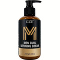 GZE Men Curl Defining Cream – Define & Hydrate Curls & Waves Curl Defining Cream Qme Curl Defining Cream