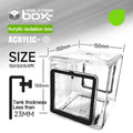 Aquarium Fish Tank Acrylic Isolation Box – Stainless Mesh Aquarium Isolation Box Qme isolation box