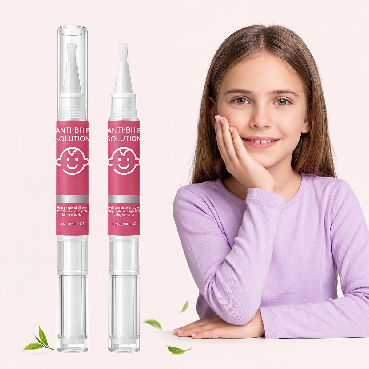 Children Anti-Nail Biting Pen – Bitter Taste Nail Nutrition Oil Nail Biting Deterrent Qst