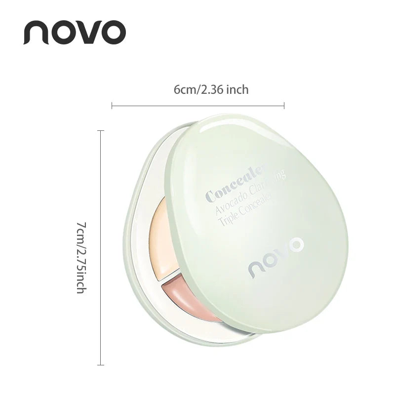 3D Contour Cream Concealer Palette – Matte Finish | Qme Cream Concealer Palette Qme