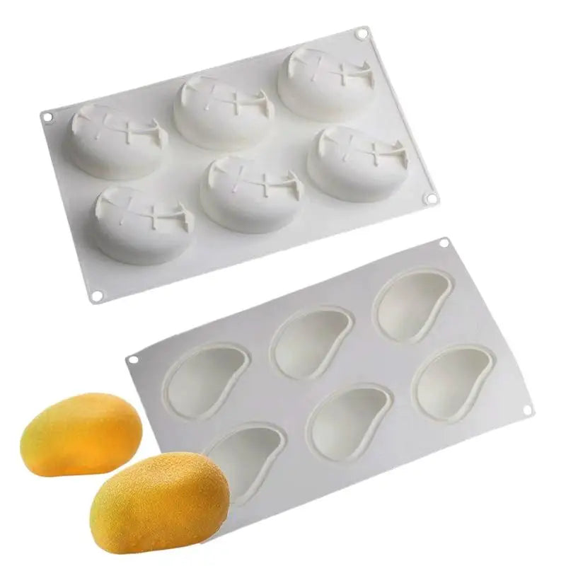 Food Grade Silicone Fruit Mousse Cake Mould | Party Bakeware Silicone Cake Mould Qme