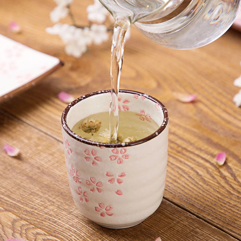 Kung Fu Ceramic Tea Cup – Japanese Underglaze Porcelain Ceramic Tea Cup Qst