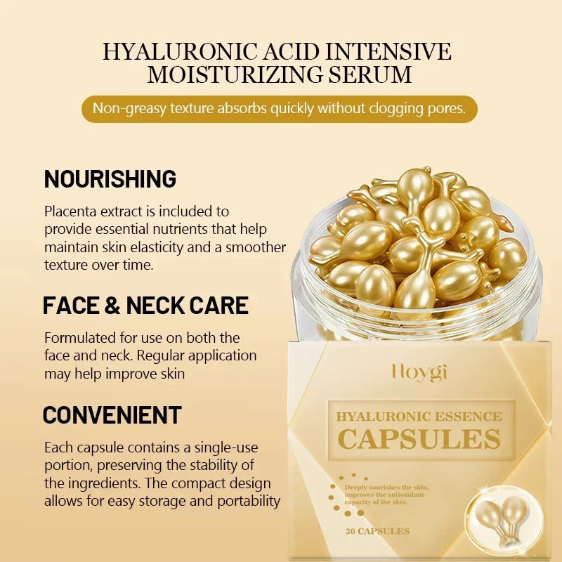 Collagen Face Serum Capsules – Firming, Brightening & Smoothing Face Serum Capsules Qme
