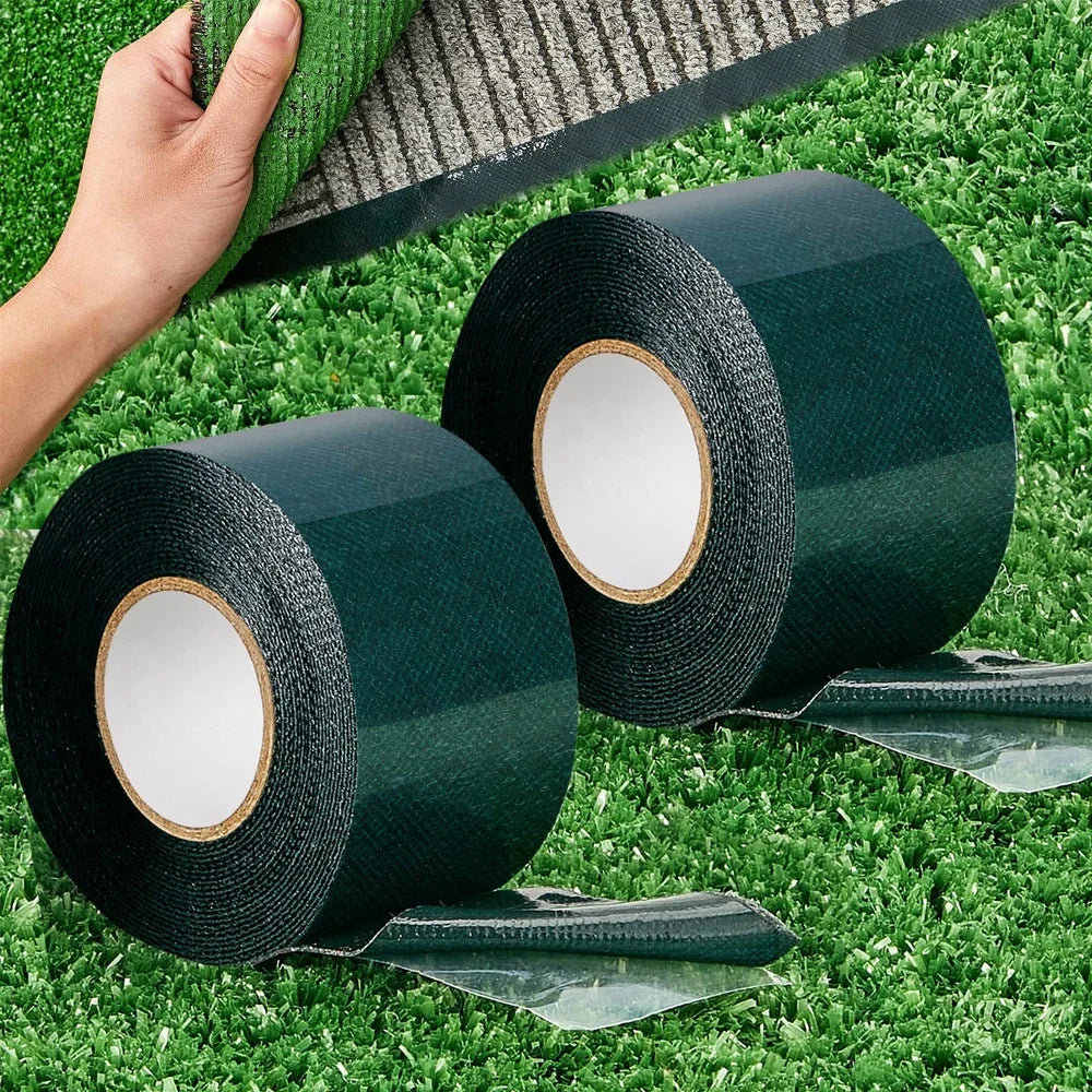 Double-Sided Artificial Turf Seam Tape – Self-Adhesive 5cm×5M Turf Seam Tape Qme