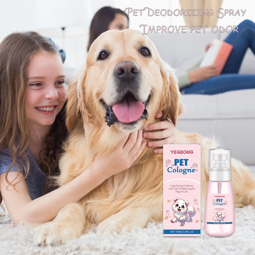 YEGBONG Dog Cologne Spray – Baby Powder Scent & Odor Control Pet Grooming Spray Qst Default Title