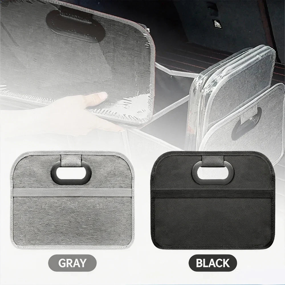 Oxford Fabric Foldable Car Trunk Organizer Cargo Bin Trunk Cargo Organizer Qme