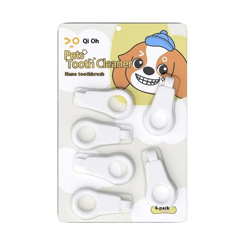 Pet Nano Dental Wipes – Dog & Cat Teeth Cleaning 3/6 Pcs Pet Dental Wipes Qst A2