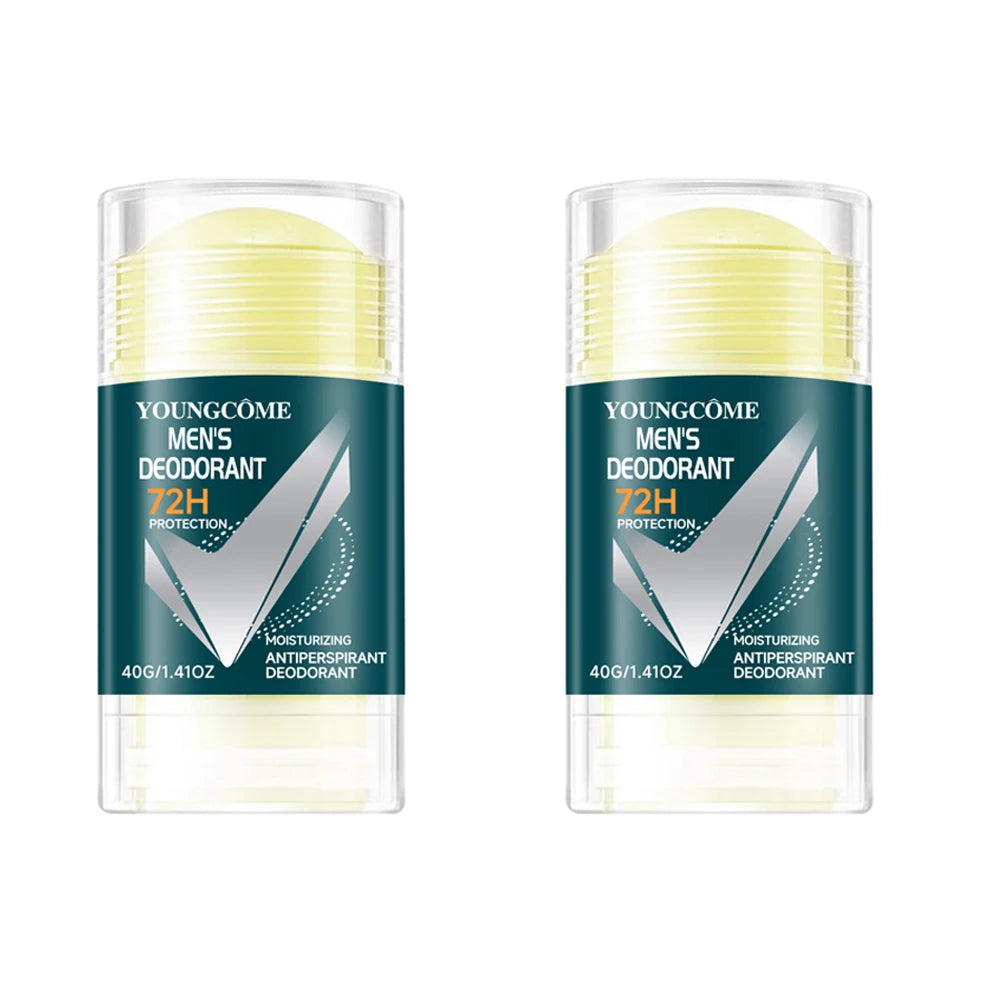 YOUNGCOME Men's Deodorant Stick – Long-Lasting Freshness Men's Deodorant Stick Qst 2PCS