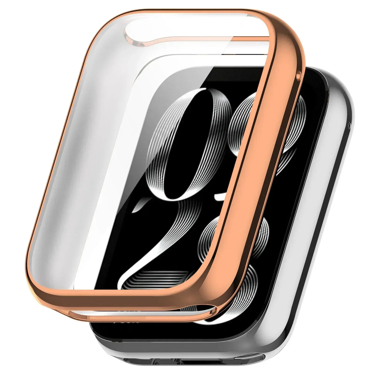 Xiaomi Mi Band 8 Silicone Strap & Protective Case – 31 Colors Smartband Strap & Case Qme