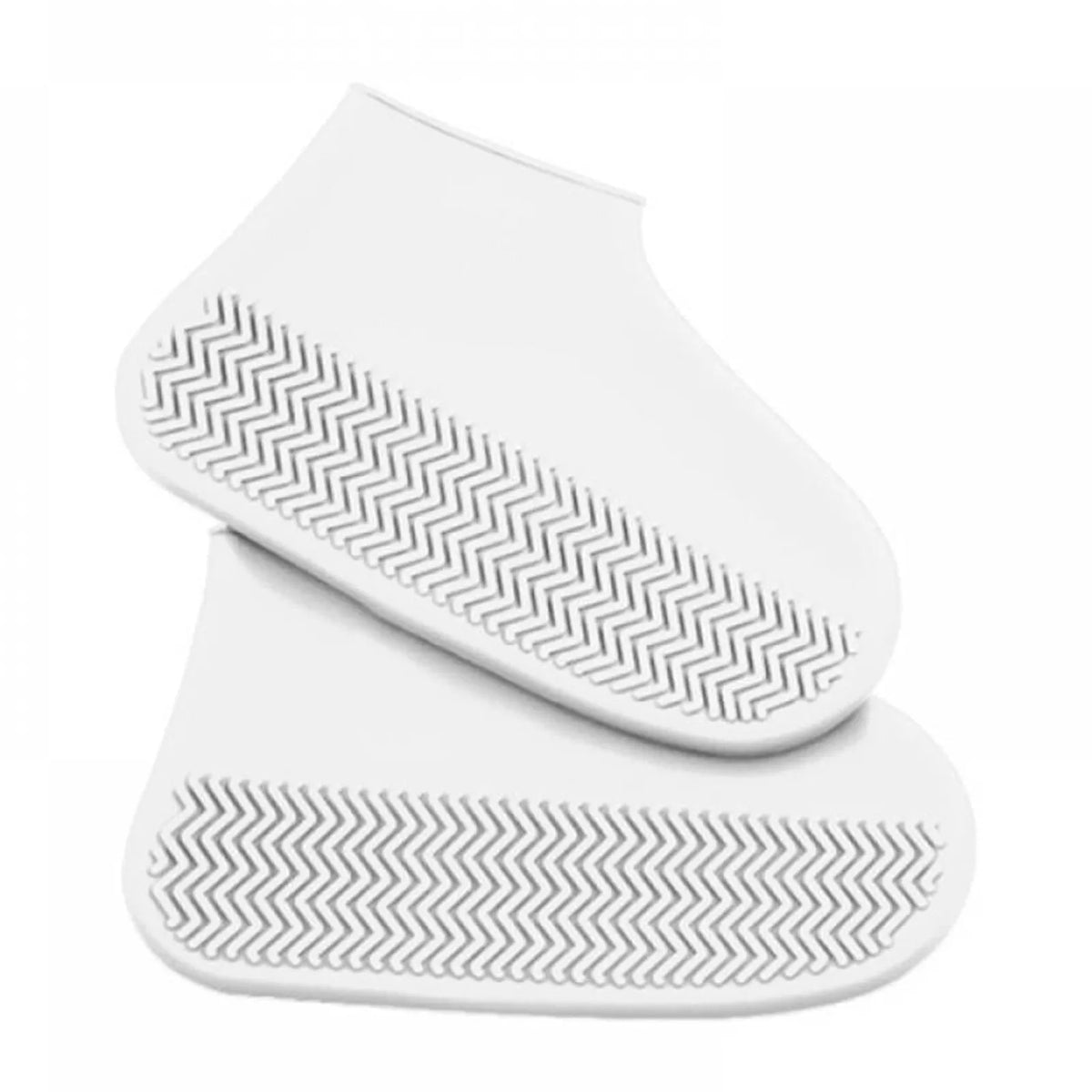 Reusable Silicone Rain Shoe Covers – Foldable Waterproof Overshoes Waterproof Shoe Covers Qme Clear M