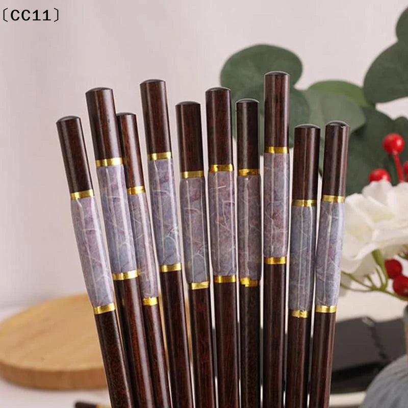 Reusable Bamboo Non-Slip Chopsticks – Sushi & Dining Bamboo Chopsticks Qme