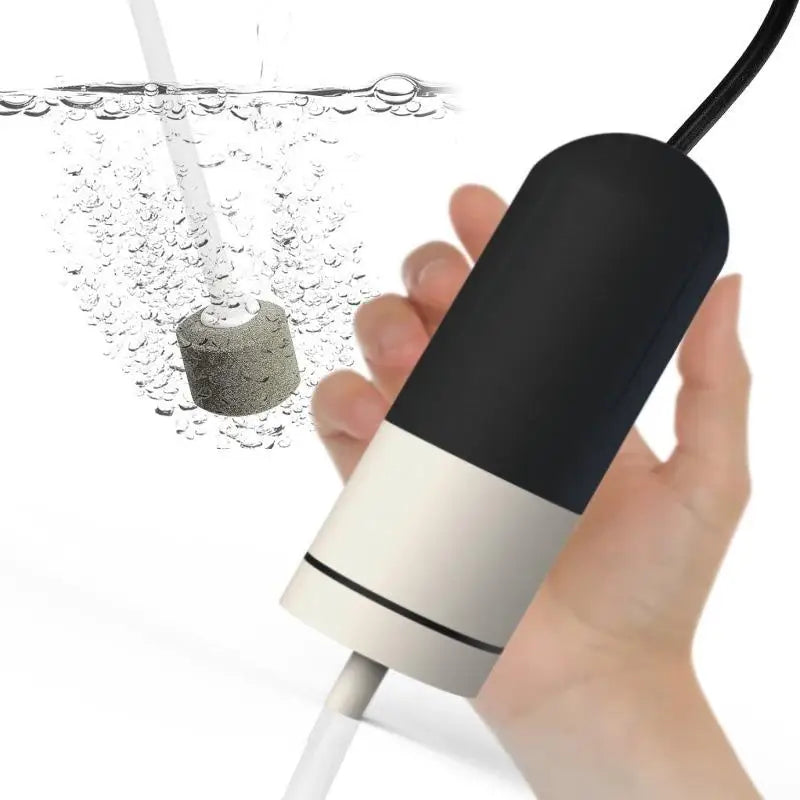 Silent Aquarium Air Pump with Air Stone for Small Fish Tanks Aquarium Air Pump Qst