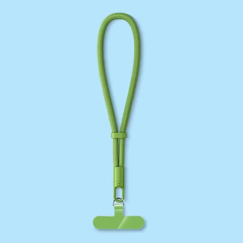Universal Phone Lanyard Clip – Anti-Drop 360° Wrist Strap Phone Lanyard Clip Qme Green Set