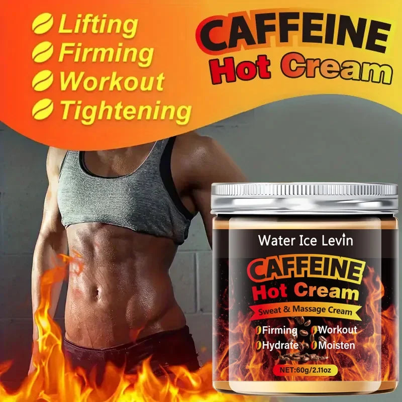 Caffeine Thermal Massage Cream – Firming & Moisturizing Body Firming Cream Qme