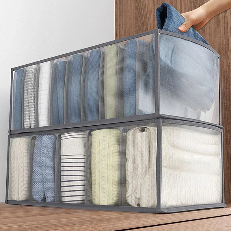 Non-Woven Clothing Storage Organizer Box | Drawer Divider Clothing Drawer Organizer Qme