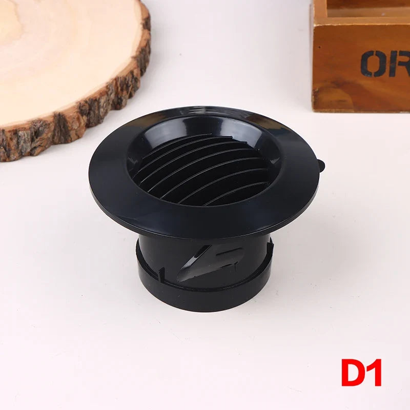 Round Air Vent Cover Grille 75mm 100mm 125mm – Duct Ventilation Vent Cover Grille Qme D1