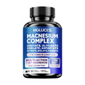 Magnesium Complex 1000mg – Glycinate, Malate, Taurate & Vitamins Magnesium Supplement Qst 1 Bottles 60 PCS