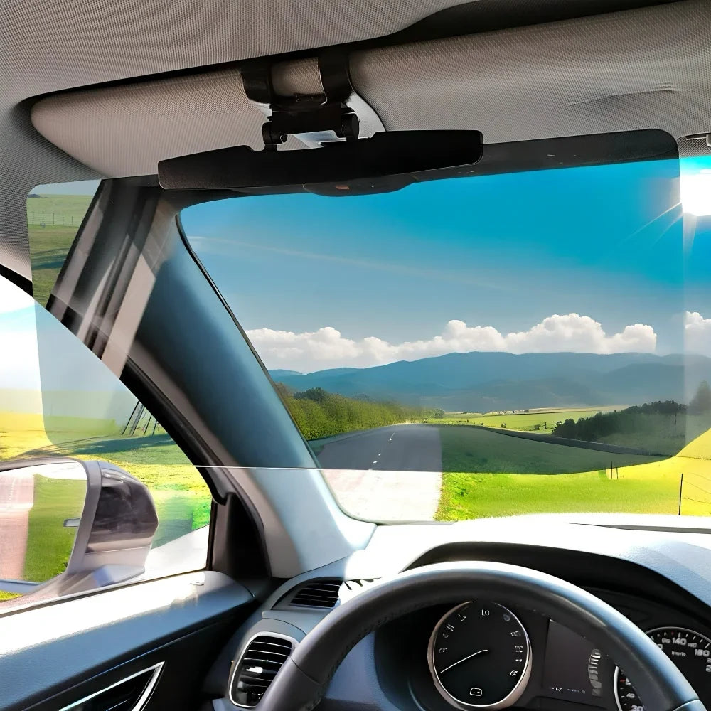 Adjustable Polarized Car Sun Visor Extension – Anti-UV & Glare Car Sun Visor Extension Qme