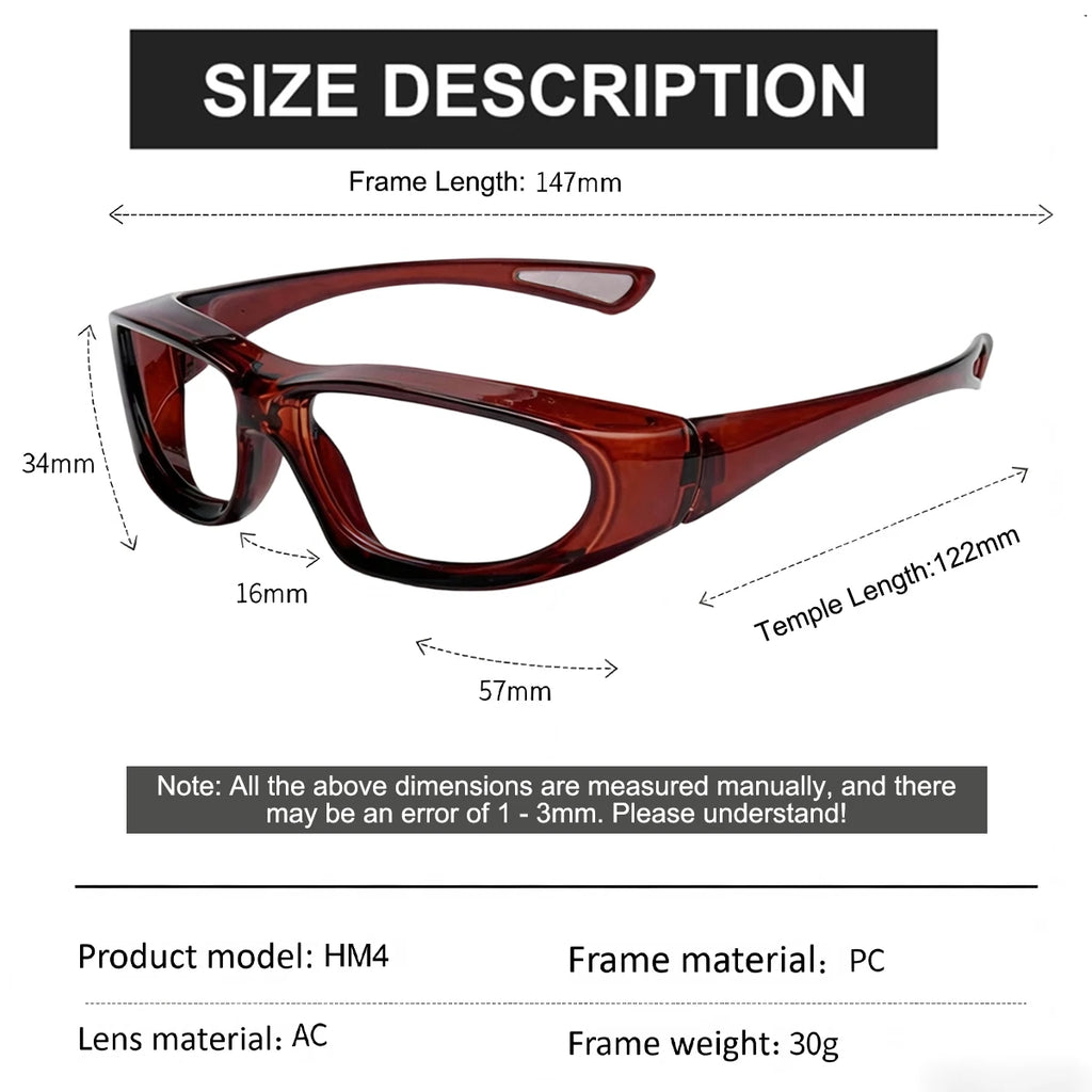 VOPHA Women's Outdoor Sports Safety Goggles – UV & Scratch Proof Outdoor Safety Goggles Qst
