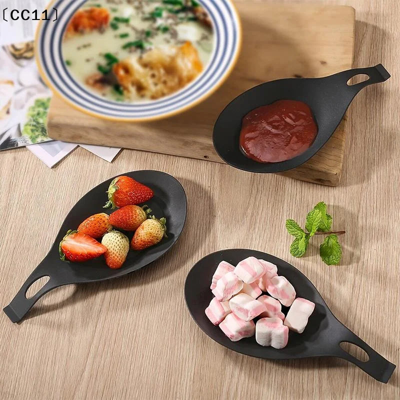 Large Ceramic Spoon Rest – Heat-Resistant & Dishwasher Safe Ceramic Spoon Rest Qme
