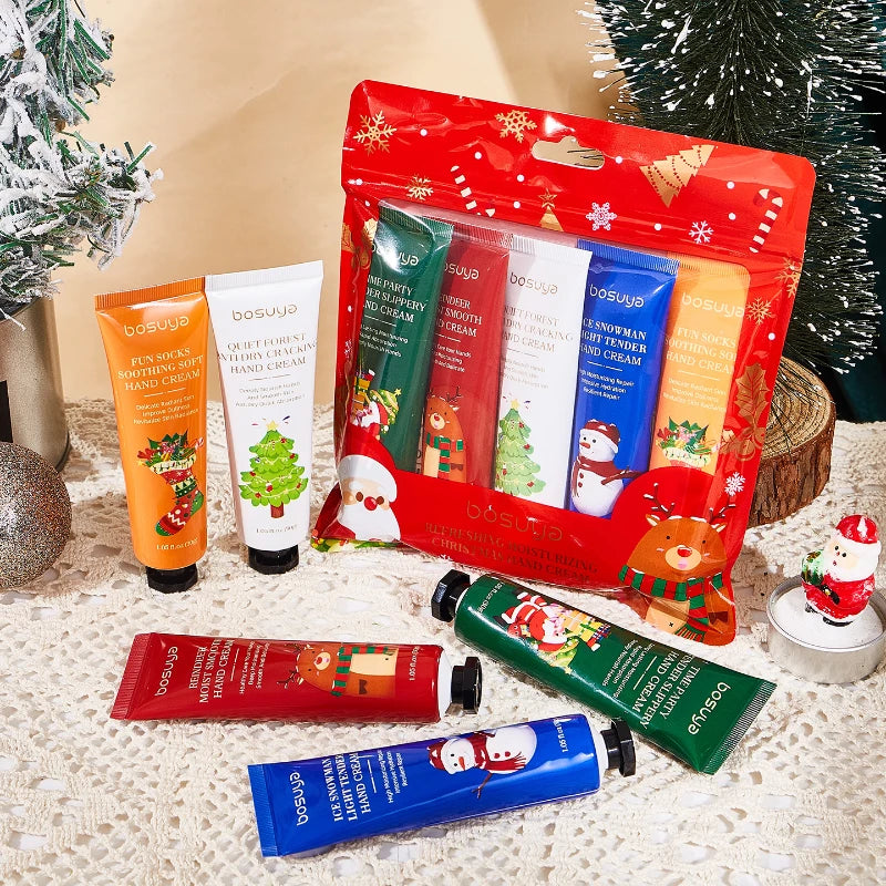 Vitamin E & Avocado Hand Cream Gift Set – Holiday Sachets Hand Cream Gift Set Qst