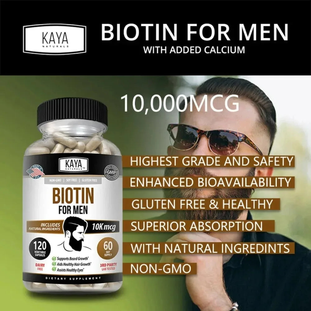 ZENVITALIZE Biotin 1000mg – Hair, Skin & Nails Supplement Biotin Supplement Qst