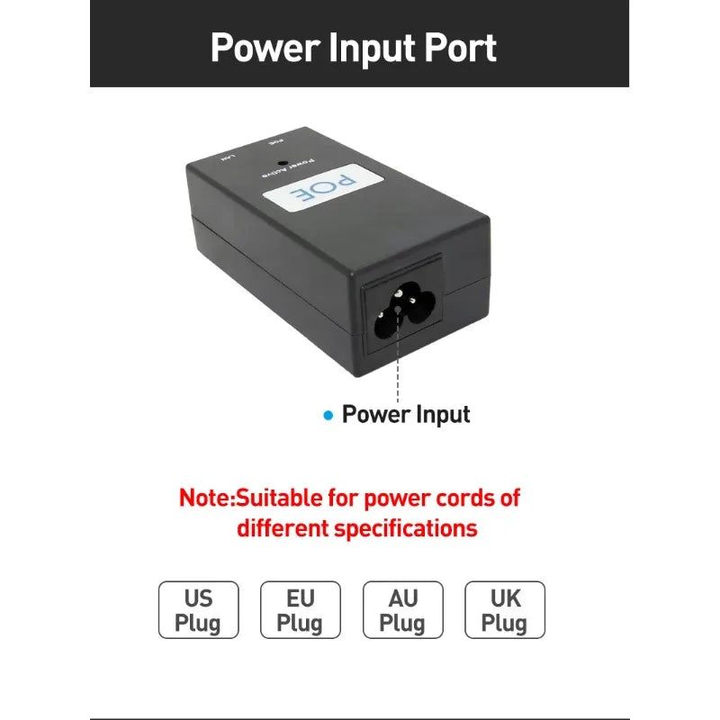 Outdoor CPE AP Gigabit PoE Power Supply Adapter Module | Qme PoE Network Adapter Qme