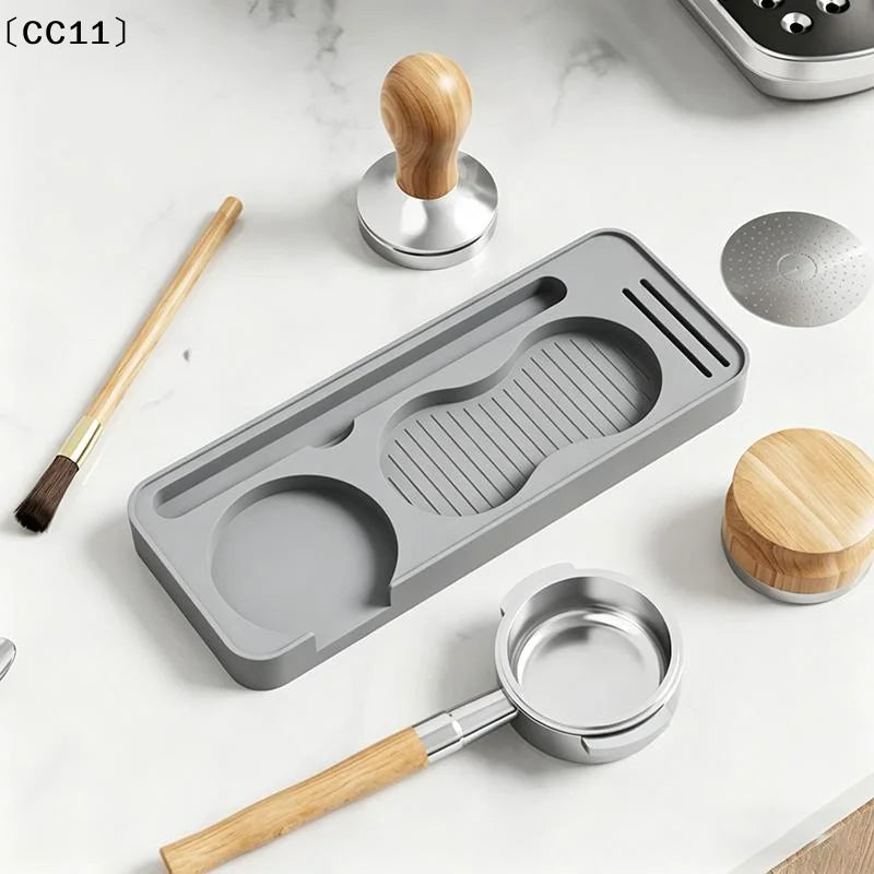 Non-Slip Silicone Coffee Tamper Pad & Espresso Tool Holder Coffee Tamper Pad Qme