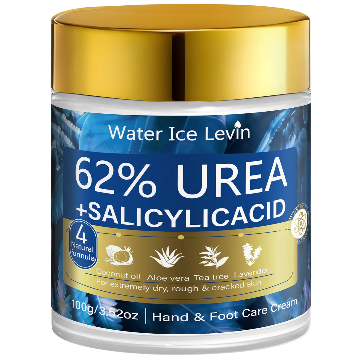 Urea & Salicylic Acid Hand & Foot Cream – Natural Moisturizer Hand & Foot Cream Qme WHITE 100g