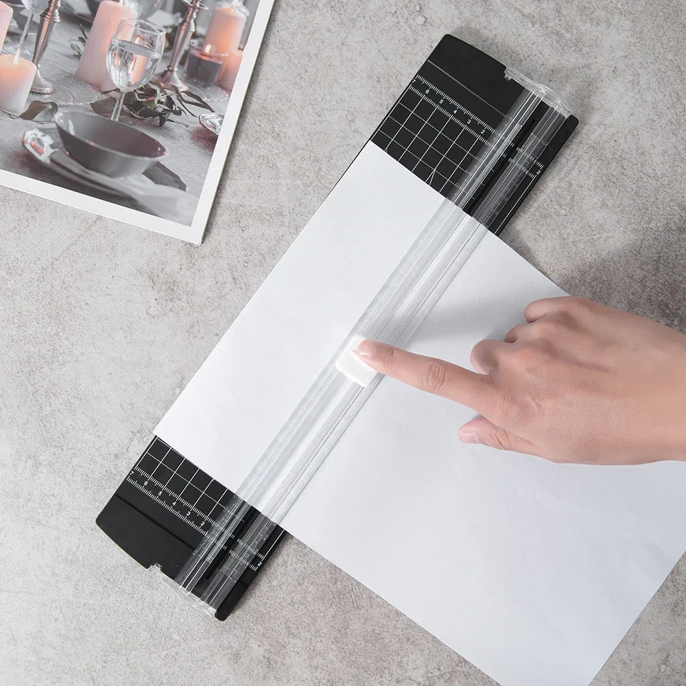 A4 A3 A5 Paper Cutter with Safety Guard & Ruler | Qme Paper Trimmer Qme