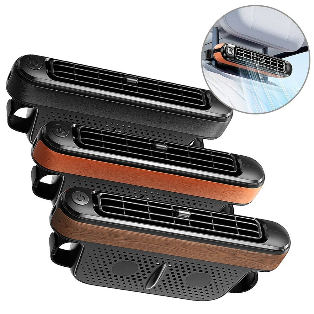 Qme Car Headrest Fan – Compact, Quiet & Powerful Electric Fan Car Headrest Fan Qme