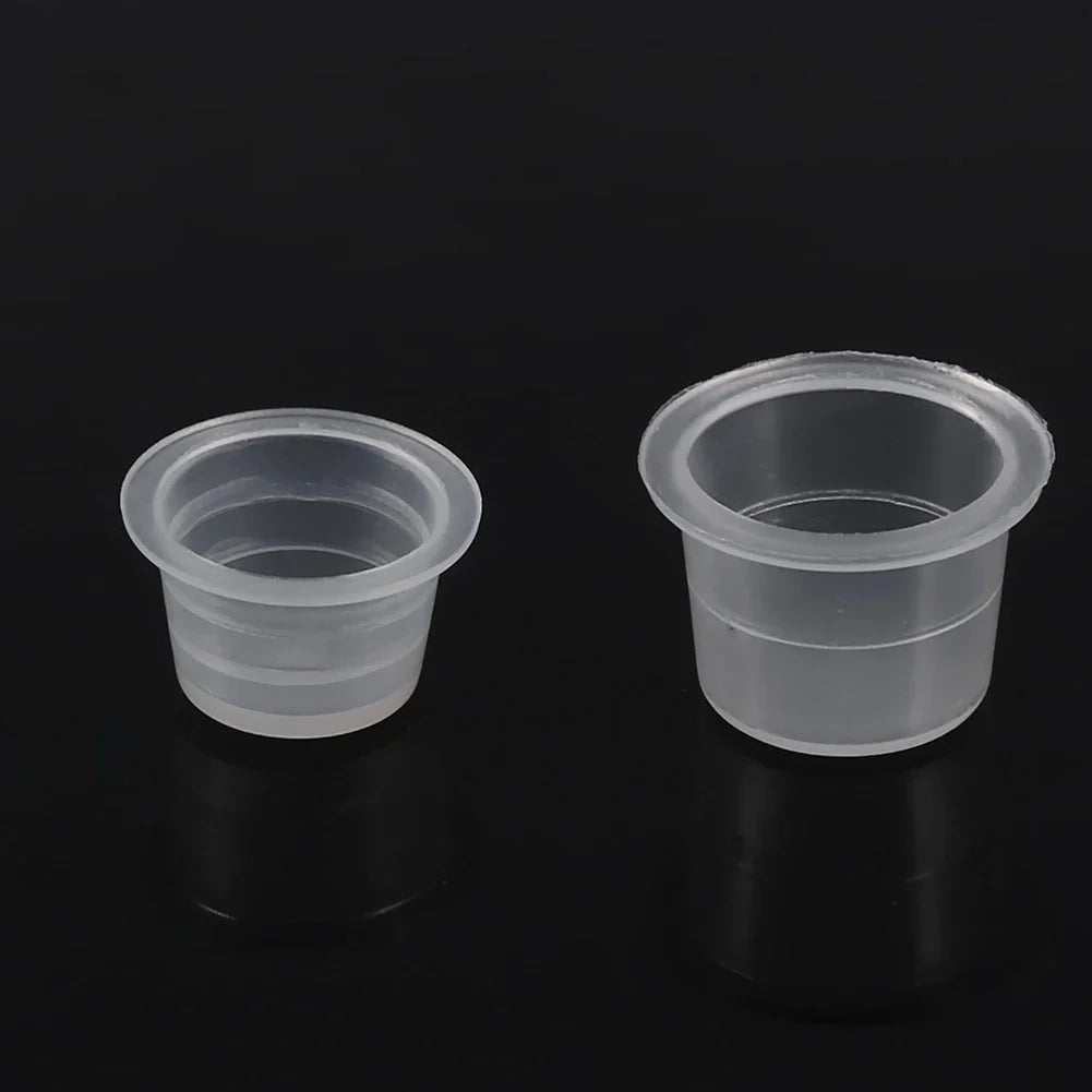 Plastic Tattoo Ink Cup Pots – Pigment Caps for Microblading Tattoo Ink Cups Qme