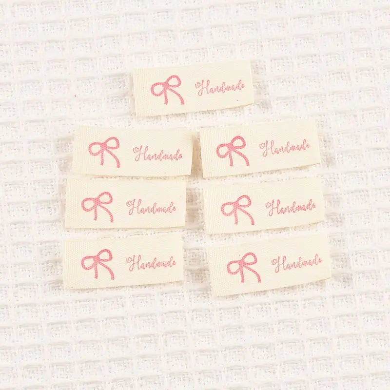 16 Mixed Cartoon Cotton Sewing Labels for Handmade Clothing Sewing Labels Qme 16x40mm cp3809-5