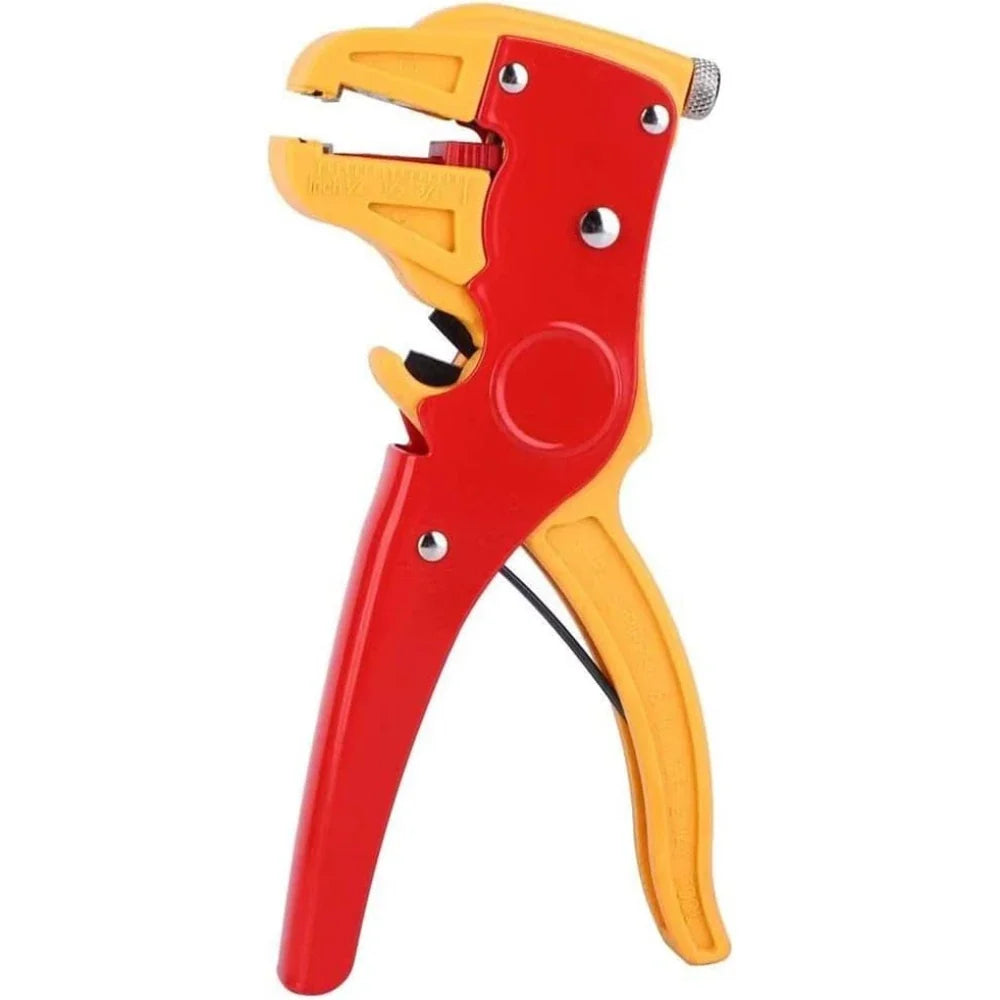 Self-Adjusting Automatic Wire Stripper & Cutter Tool Wire Stripper Tool Qme Orange