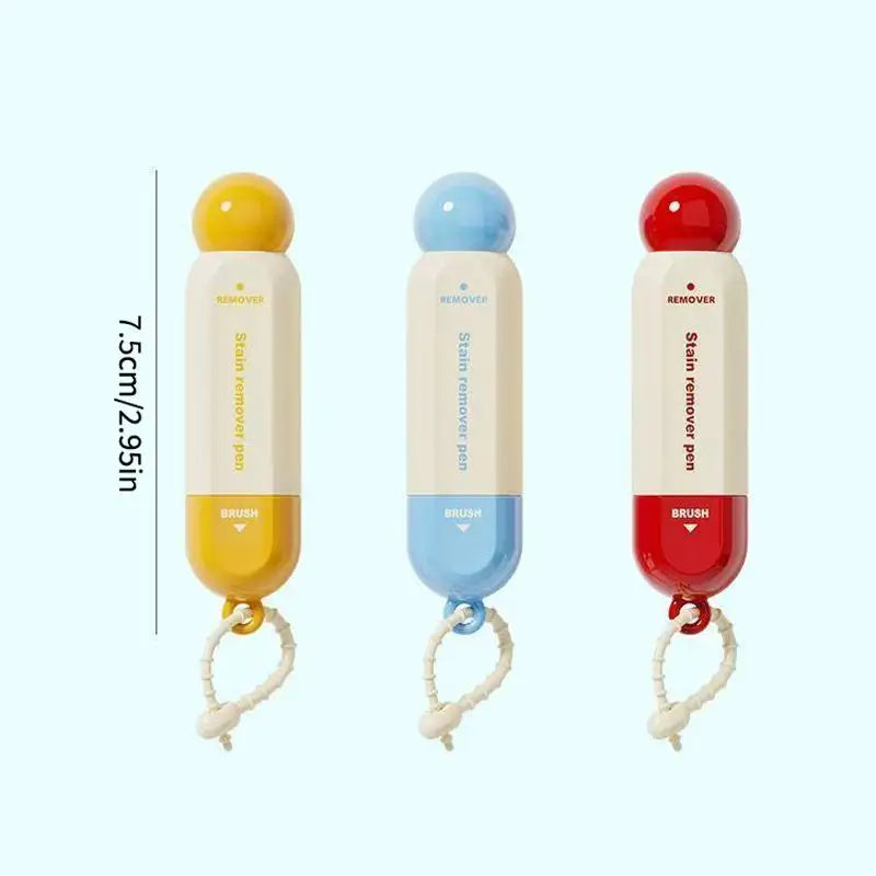 Double-Headed Portable No-Wash Stain Remover Pen & Brush Stain Remover Pen Qme