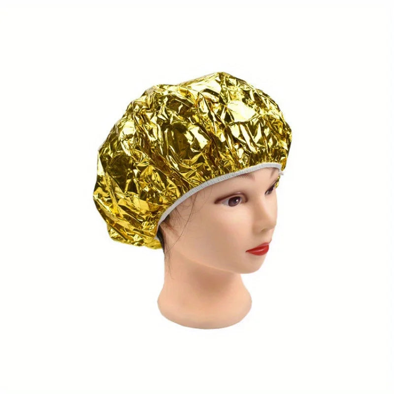 Reusable Aluminum Foil Deep Conditioning Caps – All Hair Types Hair Conditioning Cap Qme