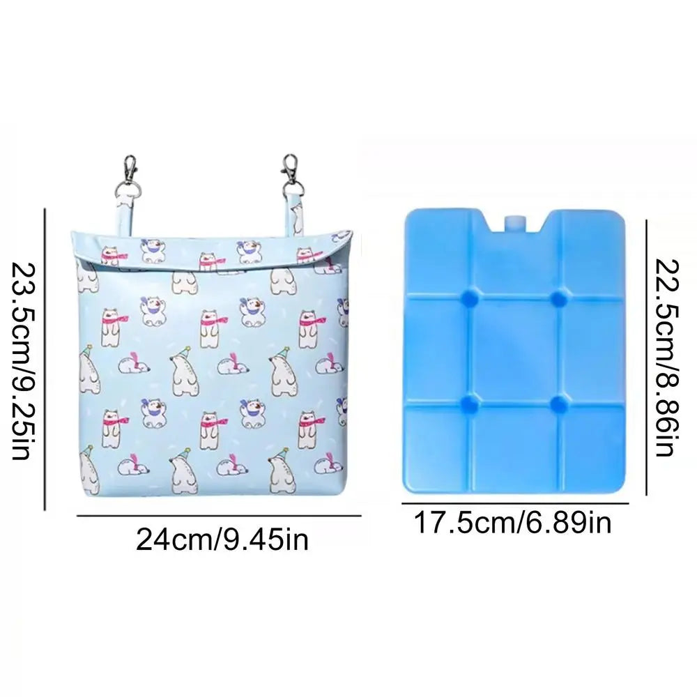 Small Pet Cooling Nest Pouch – Hamster Bunny Hedgehog Ice Pack Small Pet Cooling Nest Qme Blue China Mainland