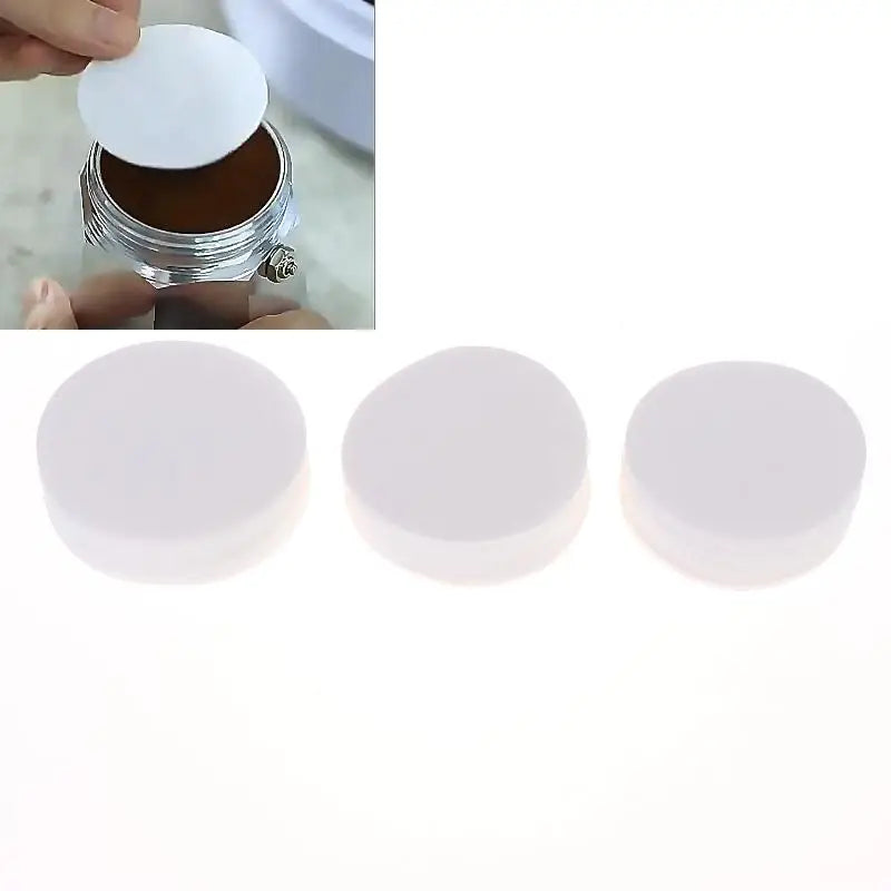 100 Unbleached Coffee Puck Screens for 51–58mm Portafilter Espresso Puck Screen Qme