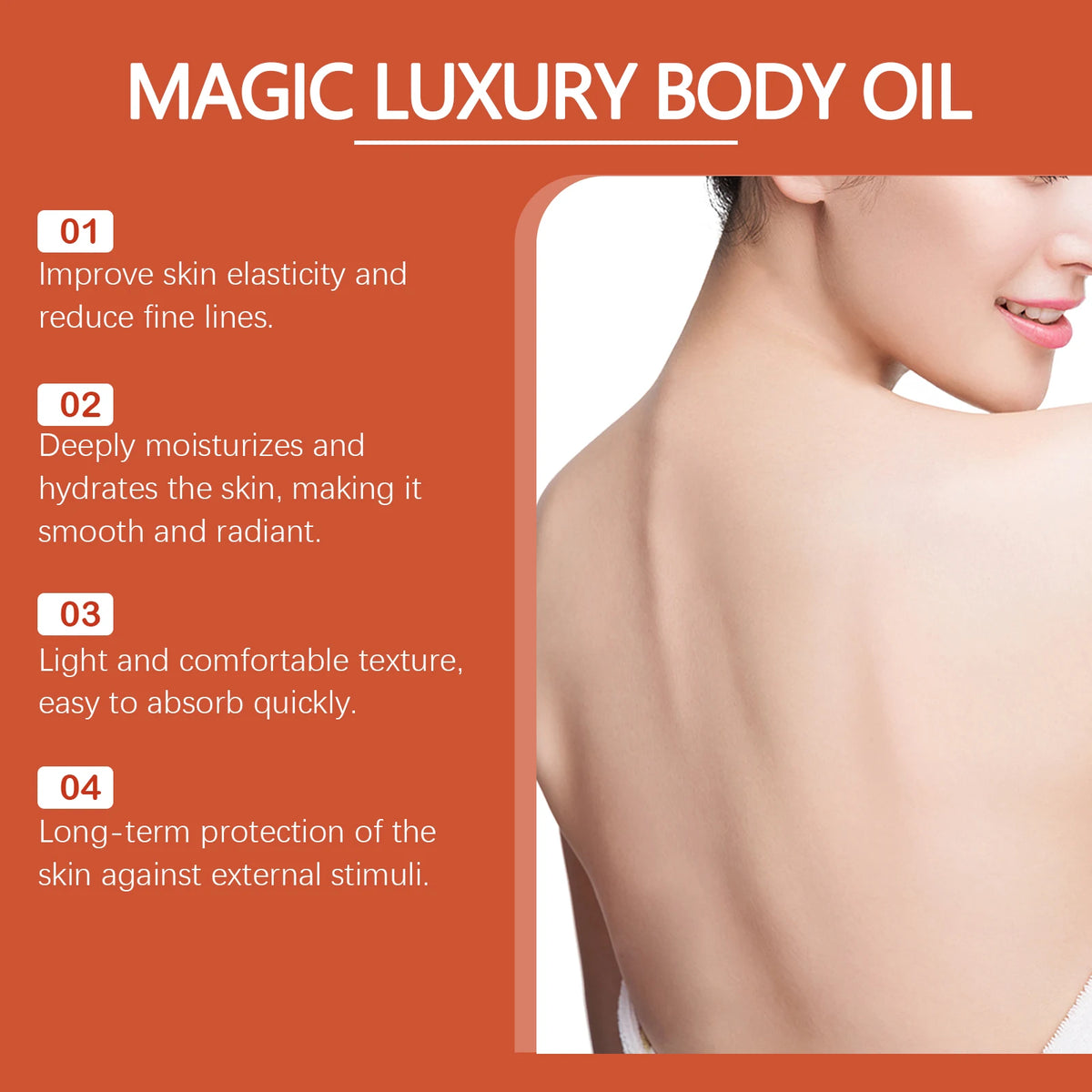 WEST MONTH Firming Body Oil – Lift, Tone & Glow | 100ml Firming Body Oil Qst