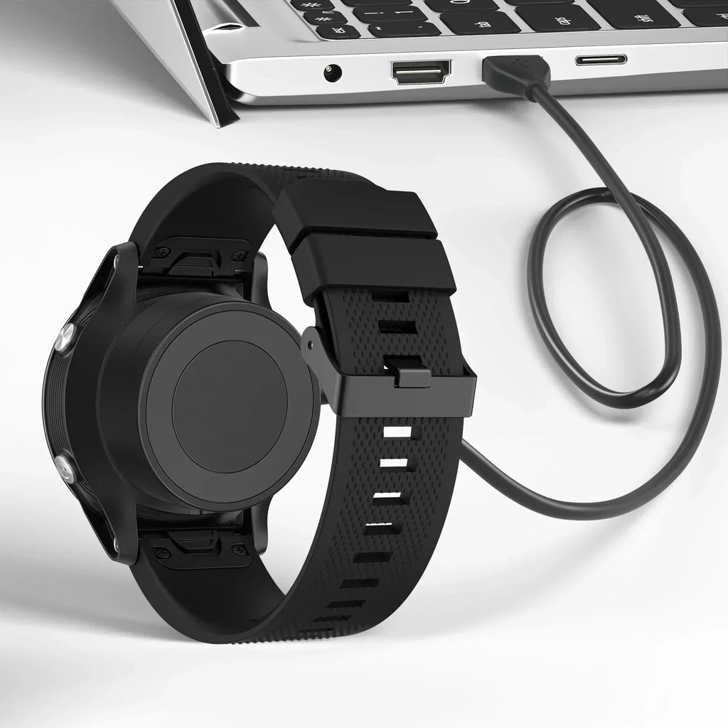 Magnetic Charger for Garmin Vivoactive 3/4, Fenix 5/6, Venu 2 Smartwatch Charger Qme