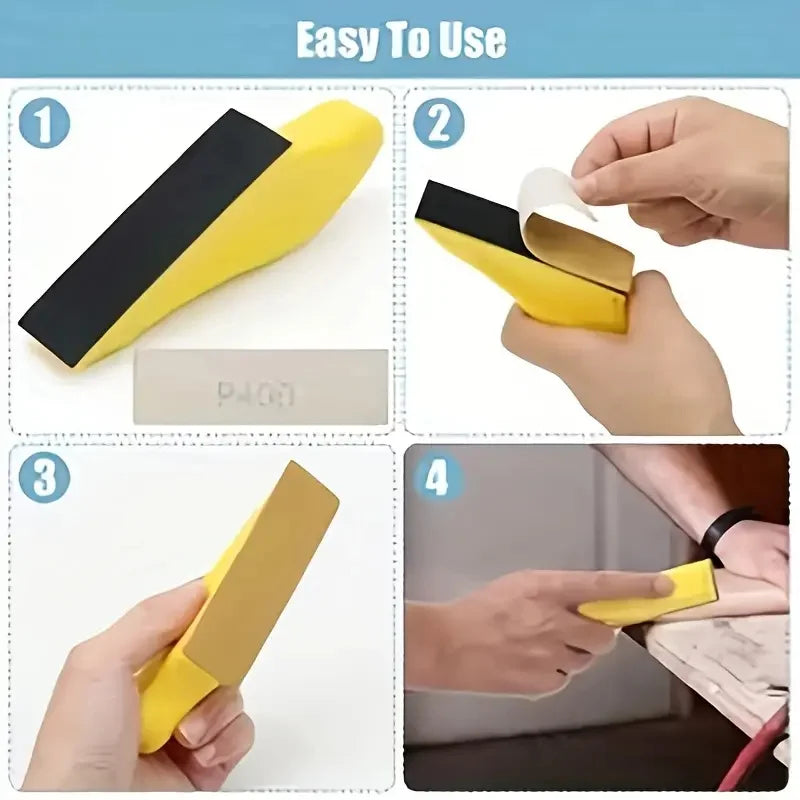 Qme Precision Mini Sander Kit 80–600 Grit | Crafts & DIY Mini Sander Kit Qme