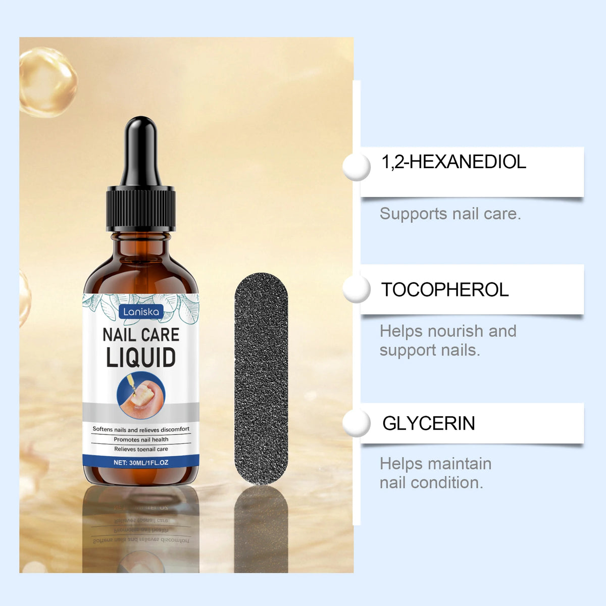 Jaysuing Nail Repair Serum – Nourishing Strengthening Nail Care Nail Care Serum Qst
