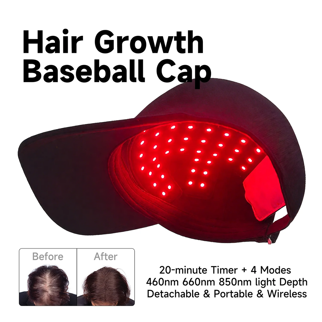 Hello Face T200 LED Light Therapy Cap for Hair Growth LED Hair Growth Cap Qst